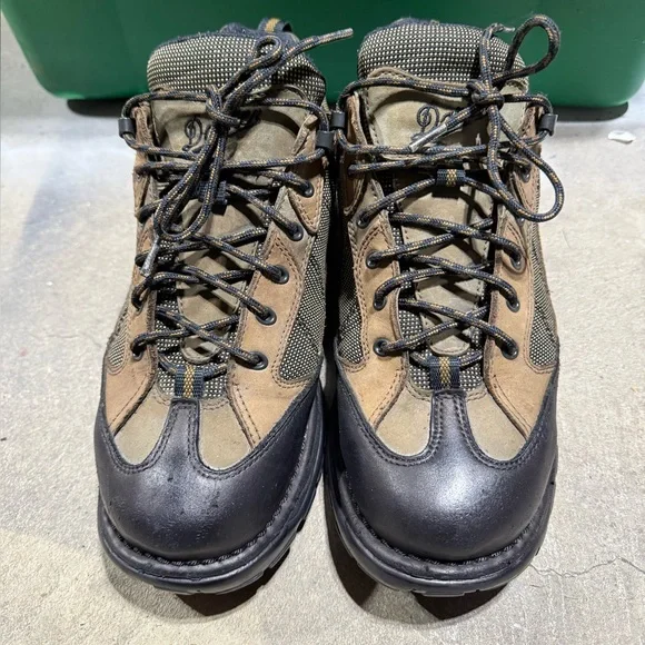 Danner Radical 30002 Leather/Mesh Hiking Boot Shoes Brown Moss Men’s 11D - Picture 3 of 12